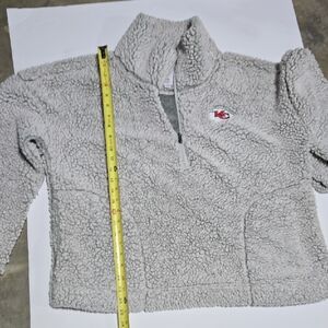 NFL Gray Sherpa Pullover